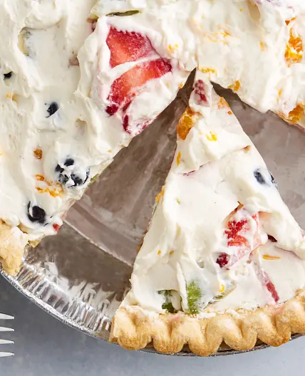 Fruit and Cream Pie