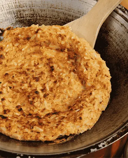 Indonesian Kerak Telor (Crispy Egg Pancake)