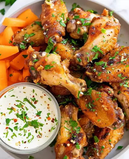 Garlic Butter Chicken Wings