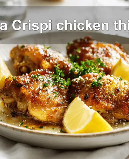 Ninja Crispi chicken thighs