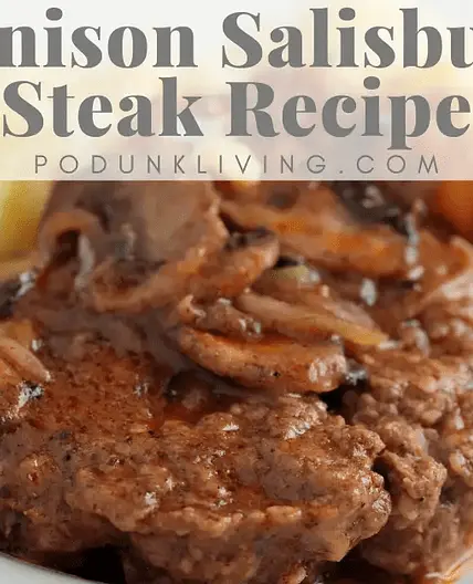 Ground Venison Salisbury Steak Recipe