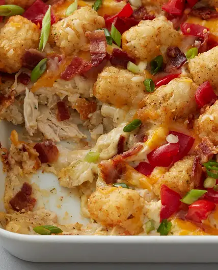 Chicken Bacon Ranch Tater Tots™ Casserole