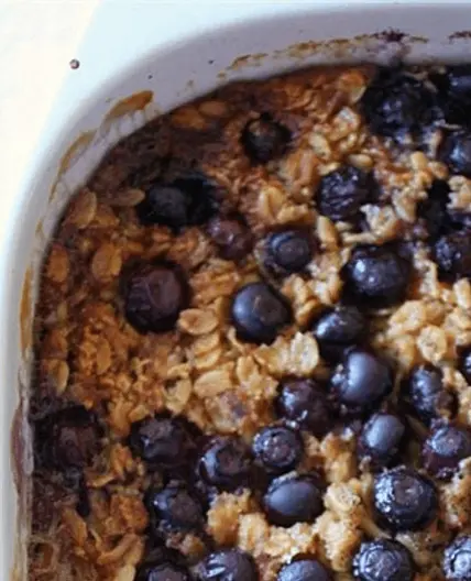 Baked Blueberry Oatmeal