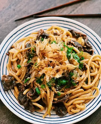 Beef Udon Stir-fry
