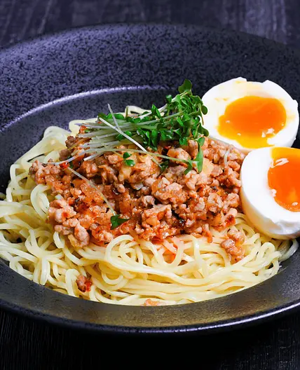 Soupless Spicy Tan Tan Ramen (Shirunashi Tantanmen)