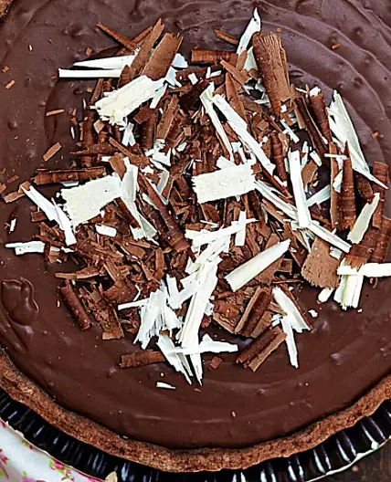 Tarte au chocolat de la Mère Blanc