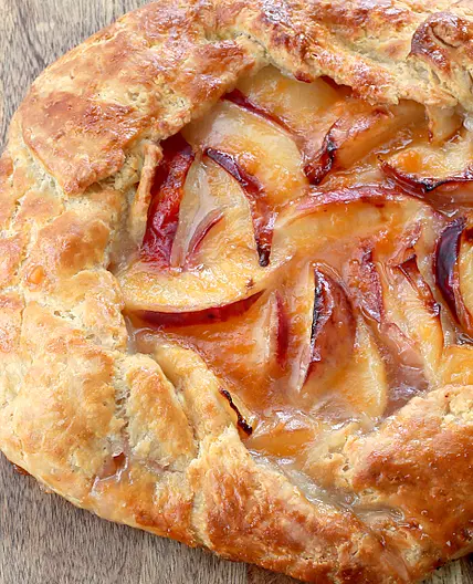 Rustic Peach Tart Recipe