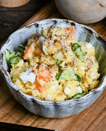 Addictive Japanese Potato Salad (Potesara)