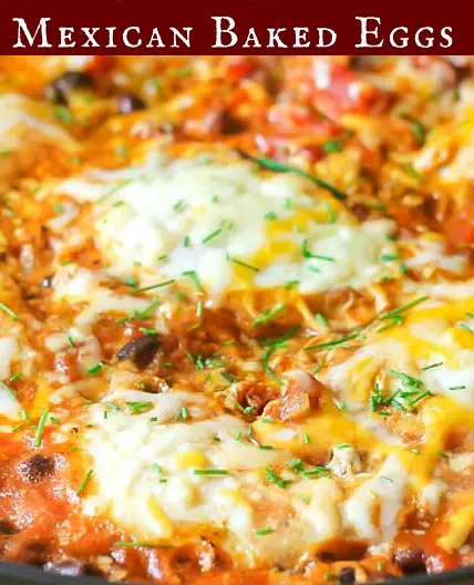 Mexican Baked Eggs (One Skillet)