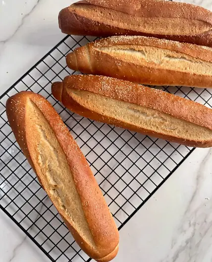 Homemade Hoagie Rolls