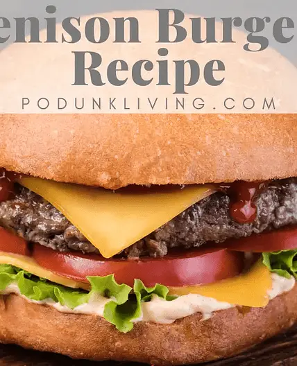 The Best Venison Burger Recipe