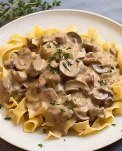 Beef Stroganoff