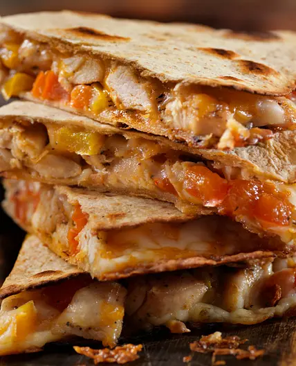 Cheesy Chicken Quesadillas