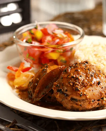 Air Fryer Chicken Adobo