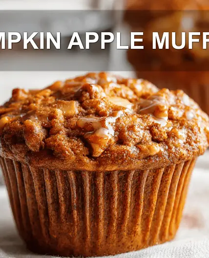 PUMPKIN APPLE MUFFINS
