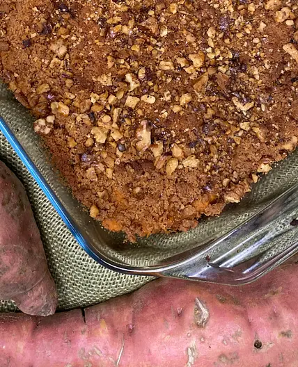 Healthy Sweet Potato Casserole