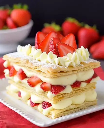 Strawberry Napoleon