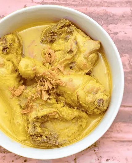 Indonesian Opor Ayam (Coconut Chicken Stew)