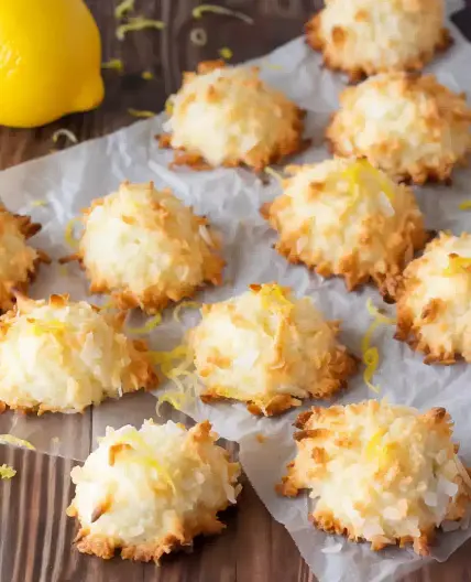 Lemon Coconut Macaroons