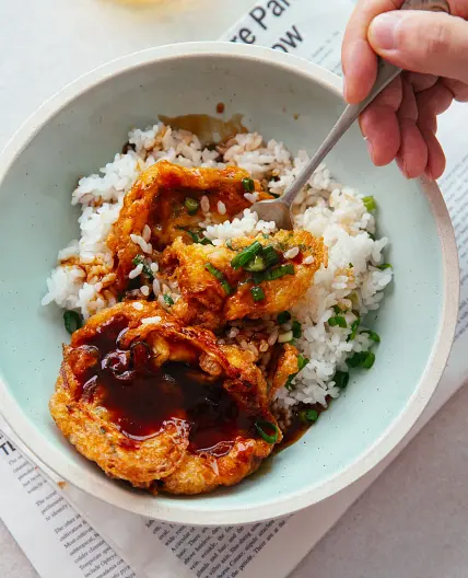 Shrimp Egg Foo Young