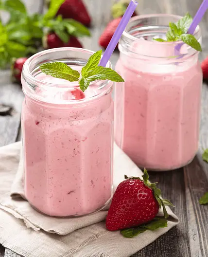 Keto Strawberry Shake