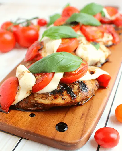 Grilled Caprese Chicken