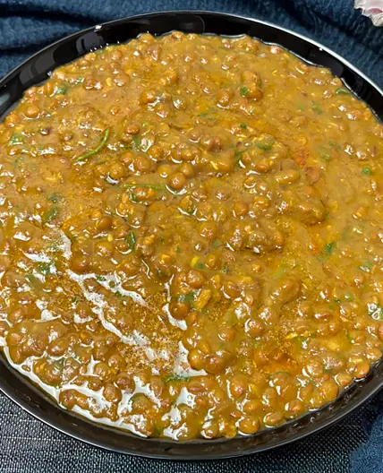 Simple Brown Lentil Curry