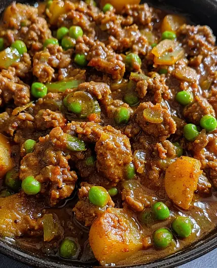Aloo Keema Matar