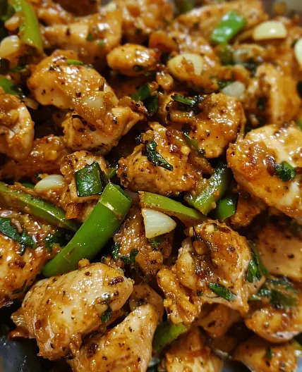 Chilli Garlic Chicken Fry