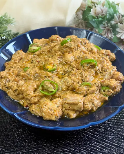 Chicken Cheese Handi