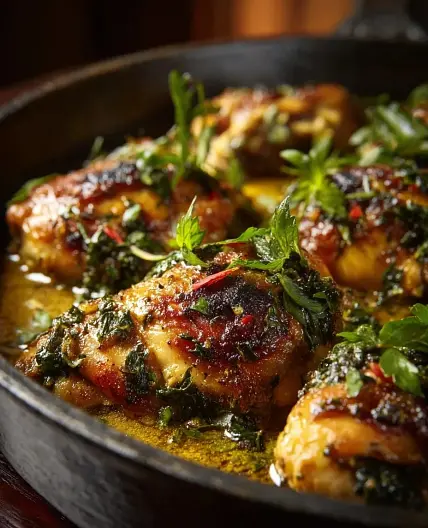 Skin-Glowing Keto Garlic Chicken Skillet Recipe