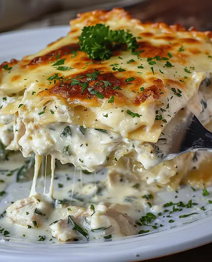 How to Make Chicken Alfredo Lasagna