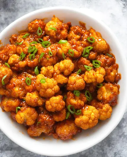 Cauliflower Manchurian (Gobi Manchurian)