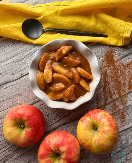 Slow Cooker Caramel Apple Pie Filling