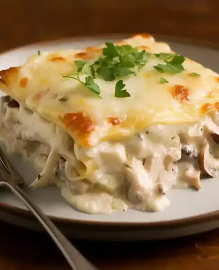 White Chicken Lasagna