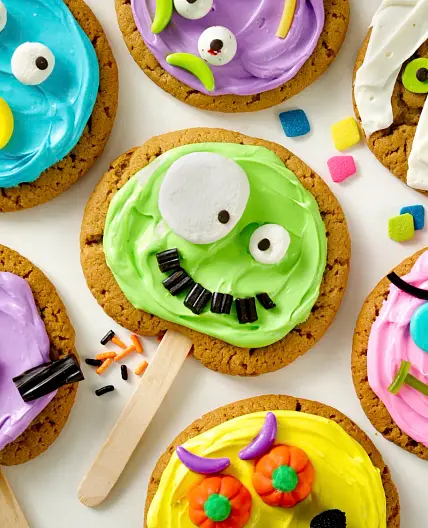 Monster Cookie Pops