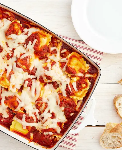 Easy Ravioli Bake
