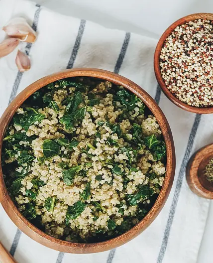 Kale Quinoa Pilaf