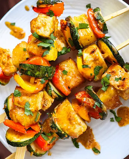 Grilled Tofu Recipe: Pineapple Tofu Skewers — The Online Farmers Market