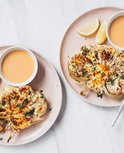 Chipotle Cauliflower Steak