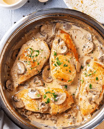 Keto Chicken Marsala | The Best Easy Low Carb Keto Dinner Recipes