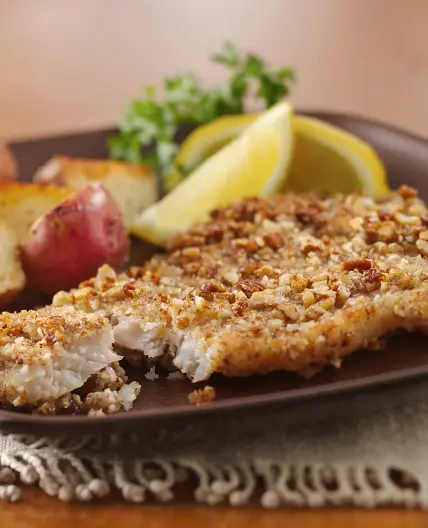 Pecan-Crusted Fish Fillets