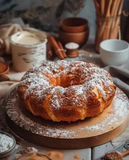 Cinnamon Donut Bread Recipe