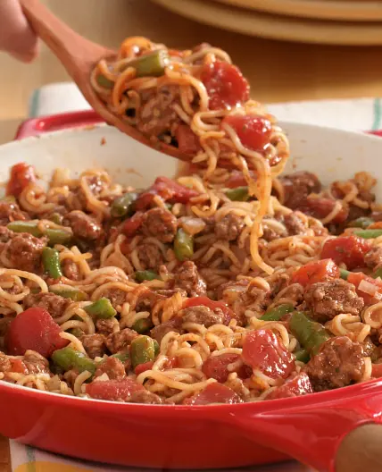 Easy Beef and Noodle Dinner