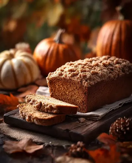 Ultimate Pumpkin Streusel Bread