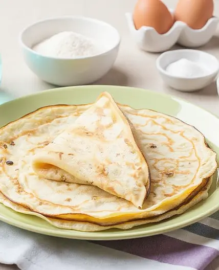 Crêpes sans lait