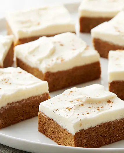 Gingerbread Cookie Bars
