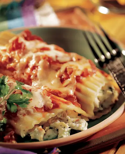 Mexican Chicken Manicotti