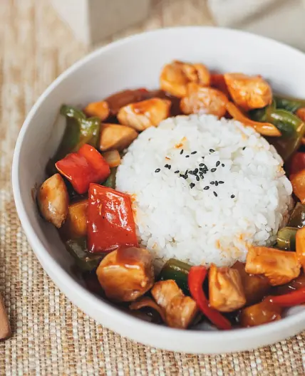 Healthy Sweet and Sour Chicken