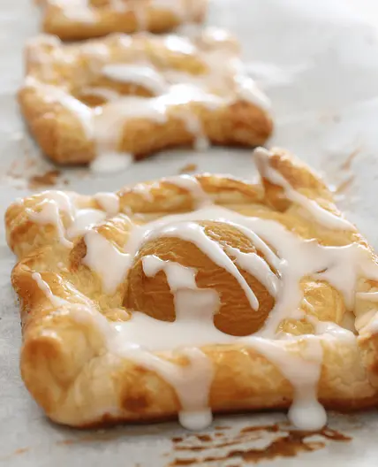 Apricot Custard Danish Pastries